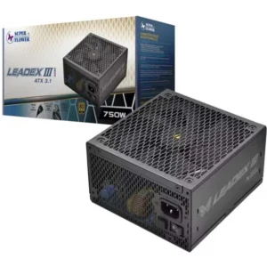 Super Flower LEADEX III GOLD UP ATX 3.1 750W Cybenetics Platinum Certified Gold SMPS Power Supply