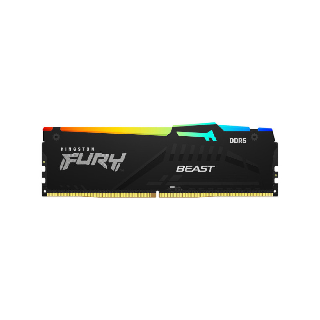 Kingston Fury Beast RGB 32GB (16GBx2) DDR5 CL30 6000MHz RAM (Black)