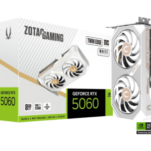 Zotac RTX 5060 Twin Edge OC 8GB GDDR7 Graphics Card (White)