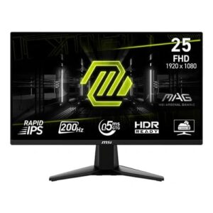 MSI MAG 255F E20 | 25 Inch 1080p FHD 200Hz Rapid IPS 0.5ms Monitor