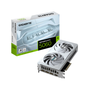 Gigabyte RTX 5060 Eagle OC ICE 8GB GDDR7 Graphics Card (White)