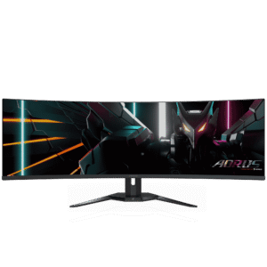 Gigabyte AORUS CO49DQ OLED | 49 Inch 1800R Curved 1440p D-QHD (2K) 144Hz OLED 0.03ms Monitor