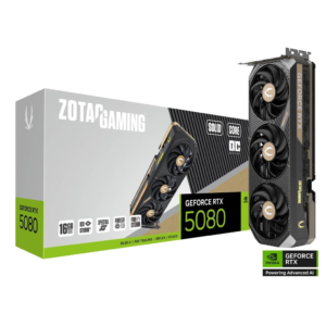 Zotac RTX 5080 Solid Core OC 16GB GDDR7 Graphics Card