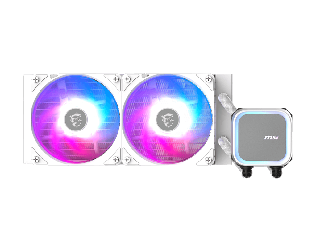 MSI MAG Coreliquid A13 240 ARGB Liquid Cooler (White)