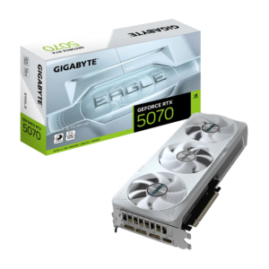 Gigabyte RTX 5070 Eagle OC ICE SFF 12G GDDR7 Graphics Card (White)