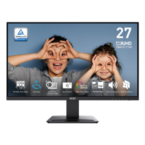 MSI PRO MP273U | 27 Inch 2160p (4K) 60Hz IPS Monitor