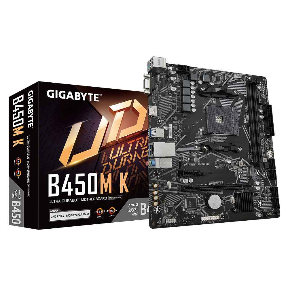 Gigabyte B450M K Motherboard