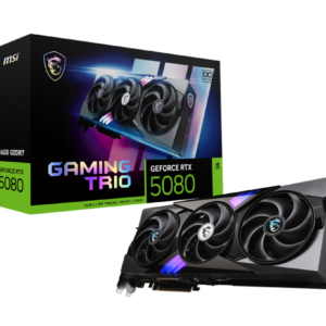 MSI RTX 5080 Gaming Trio OC 16GB GDDR7 Graphics Card