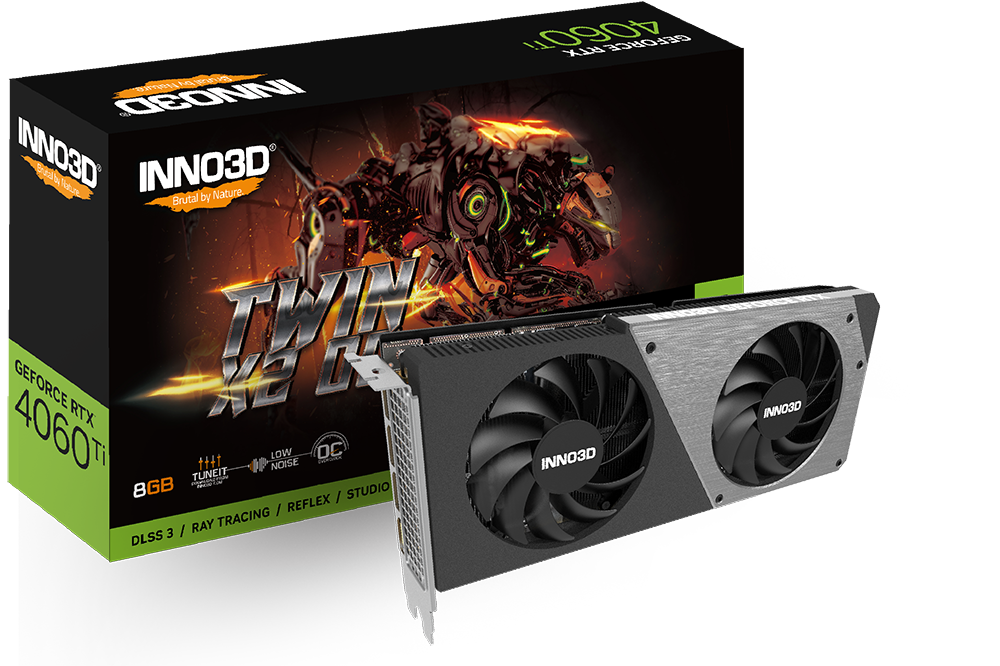 Inno3D RTX 4060 Ti Twin X2 OC 8GB Graphics Card