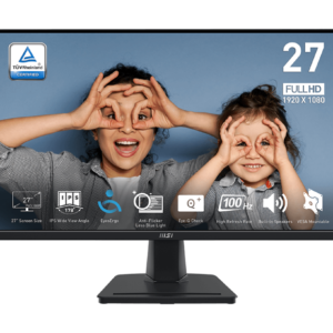 MSI PRO MP275 | 27 Inch 1080p FHD 100Hz IPS Monitor