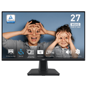 MSI PRO MP275Q | 27 Inch 1440p QHD (2K) 100Hz IPS Monitor