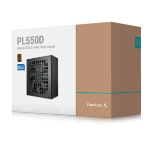 DeepCool PL550D ATX 3.0 550 Watt 80 Plus Bronze Power Supply