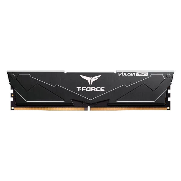 TeamGroup T-Force Vulcan 32GB (32GBx1) DDR5 CL38 6000MHz RAM (Black)