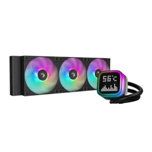 DeepCool LP360 ARGB with Display Liquid Cooler (Black)