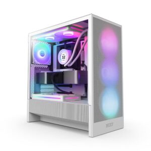 NZXT H5 Flow RGB 2024 Edition Cabinet (White)