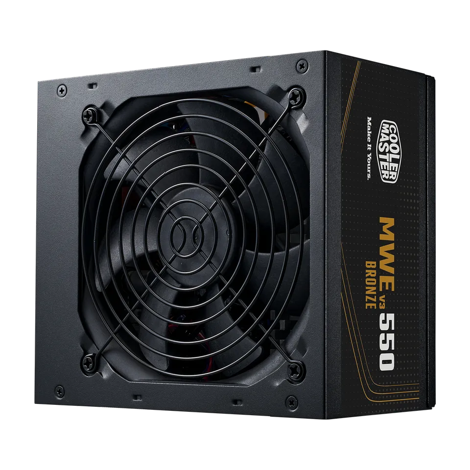Cooler Master MWE Bronze 550 V3 ATX 3.1 80 Plus Bronze Power Supply