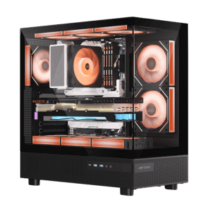 Ant Esports Crystal X6 ARGB (Black) Cabinet