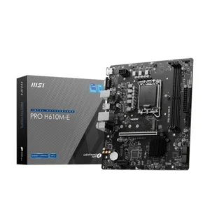 MSI PRO H610M-E (DDR5) Motherboard