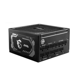 MSI MAG A1250GL PCIE5 ATX 3.1 1250 Watt 80 Plus Gold Fully Modular Power Supply