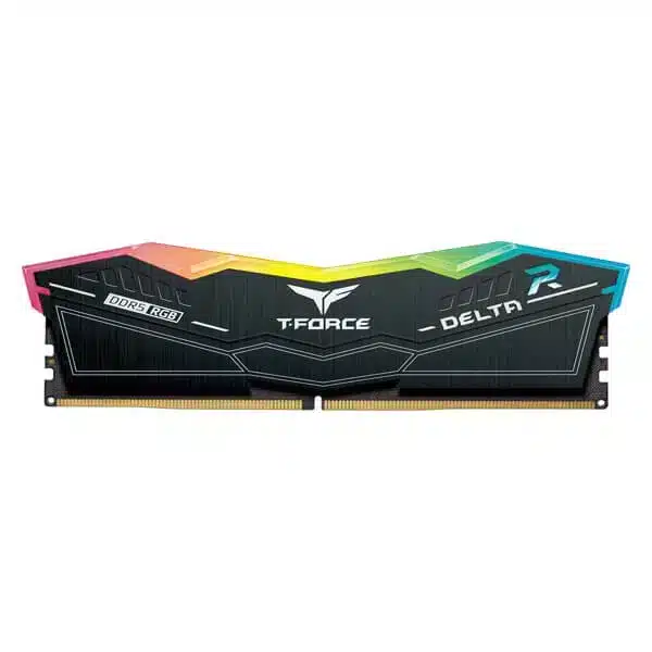 TeamGroup T-Force Delta RGB 32GB (32GBx1) DDR5 CL38 6000MHz RAM (Black)
