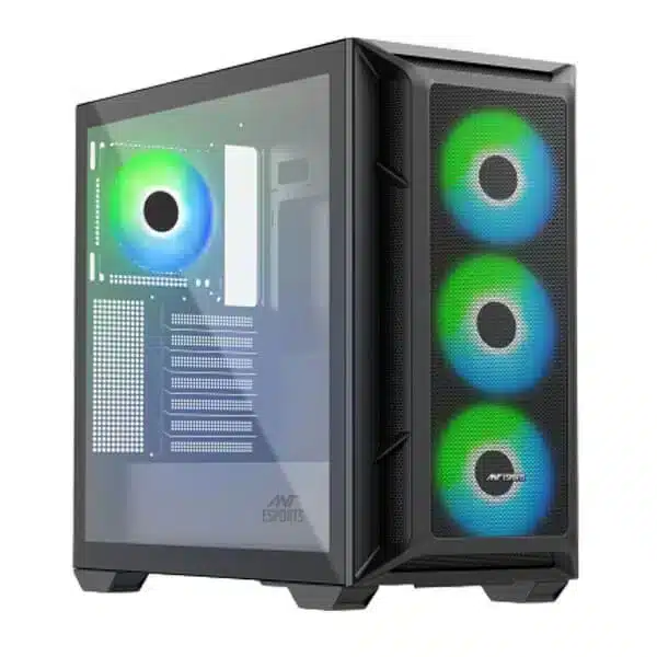 Ant Esports 611 Air ARGB (Black) Cabinet