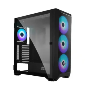 Ant Esports 711 Air Mesh ARGB Cabinet (Black)