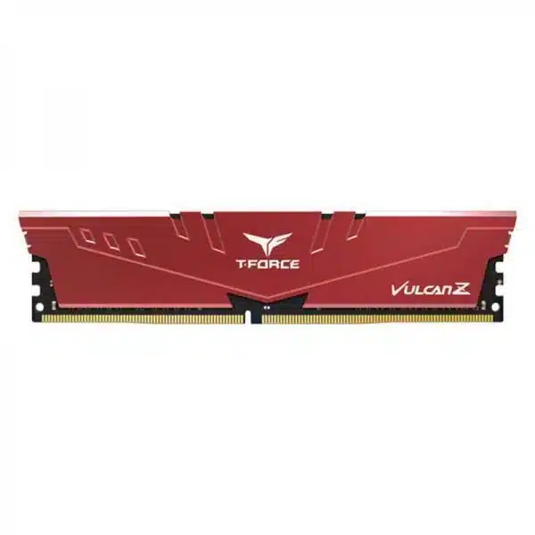 TeamGroup T-Force Vulcan Z 16GB (16GBx1) DDR4 CL16 3200MHz RAM (Red)