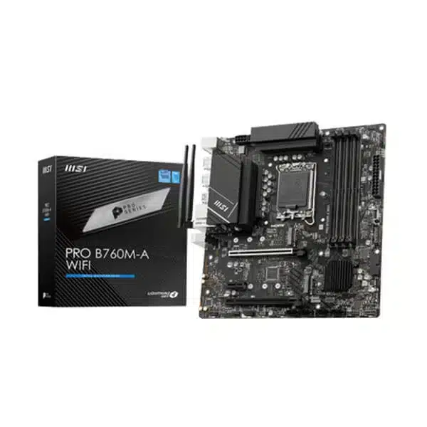 MSI PRO B760M-A WIFI (DDR5) Motherboard