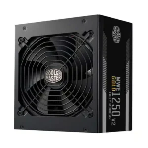 Cooler Master MWE 1250 V2 ATX 3.0 1250 Watt 80 Plus Gold Fully Modular Power Supply