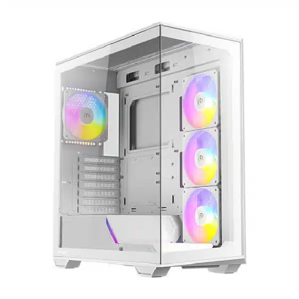 Antec C3 ARGB with 4 Fans ATX Cabinet (White)