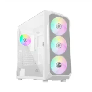 Ant Esports ICE-410TG ARGB Cabinet (White)