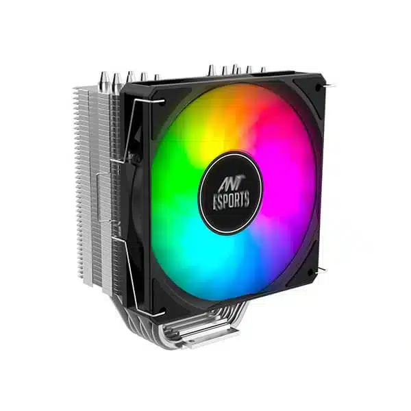 Ant Esports ICE-C612 V2 ARGB Air Cooler (Black)