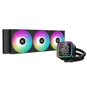 DeepCool LD360 ARGB with Display Liquid Cooler (Black)