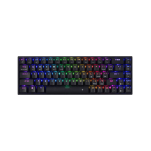 Cosmic Byte Artemis (CB-GK-40) Wired + Wireless + Bluetooth 68 Key Per Key RGB Swappable Blue Switches Mechanical Keyboard