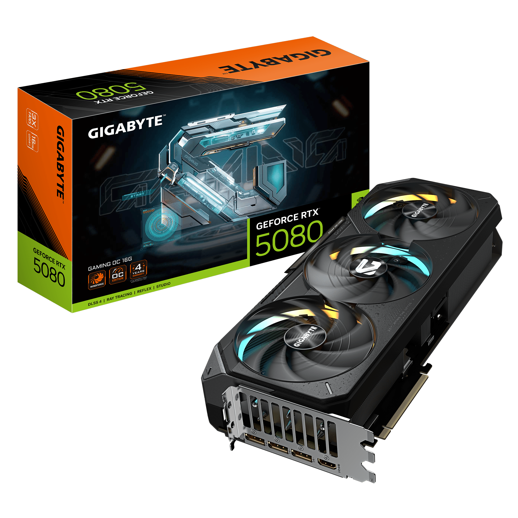 Gigabyte RTX 5080 Gaming OC 16GB GDDR7 Graphics Card