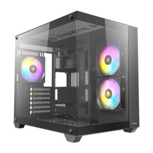 Antec CX800 ARGB with 3 Fans ATX Cabinet (Black)