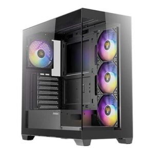Antec CX300 ARGB with 4 Fans ATX Cabinet (Black)