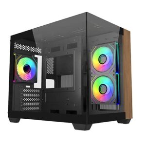 Cooler Master Elite 481 Wood ARGB (Black)