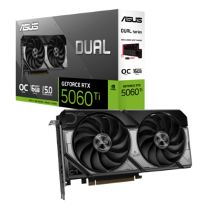 ASUS Dual RTX 5060 Ti OC Edition 16GB GDDR7 Graphics Card