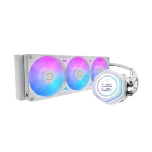 Cooler Master MasterLiquid Atmos II 360 LCD ARGB Liquid Cooler (White)