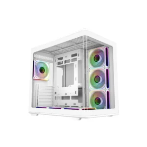 Cooler Master Elite 600 with 7 ARGB Fans (White)