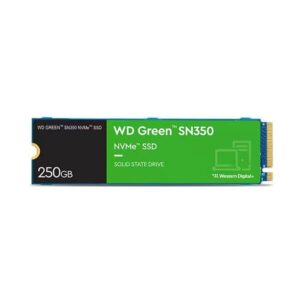 Western Digital Green SN350 250GB M.2 NVMe Gen3 2400MB/s Internal SSD