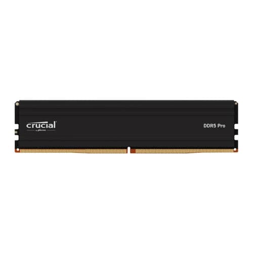 Crucial Pro 16GB (16GBx1) DDR5 CL46 5600MHz RAM (Black)