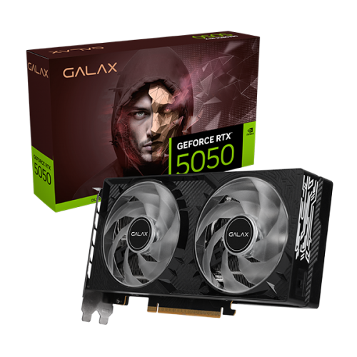 Galax RTX 5050 (1-Click OC) V2 8GB GDDR6 Graphics Card