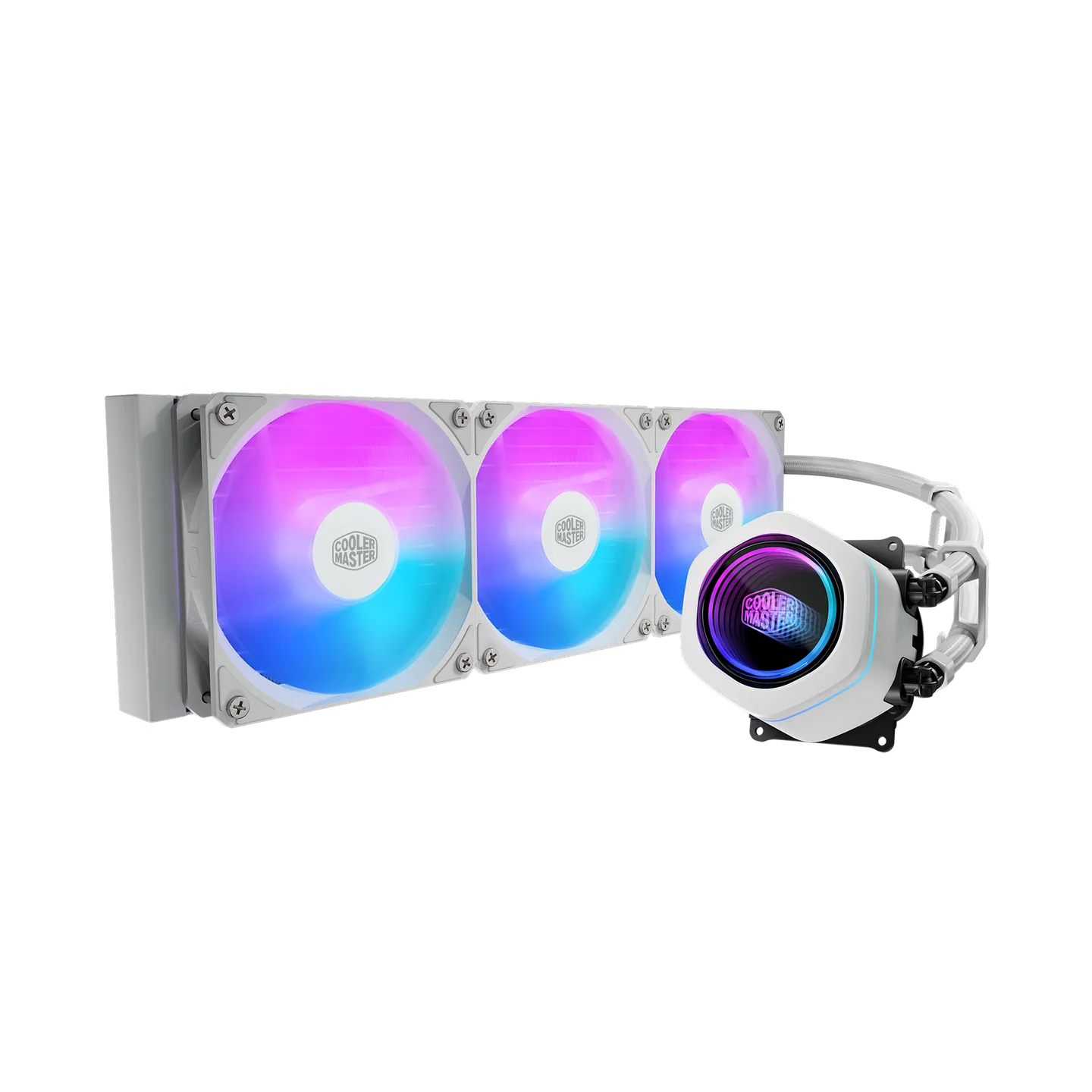 Cooler Master MasterLiquid Core Nex 360 ARGB Liquid Cooler (White)