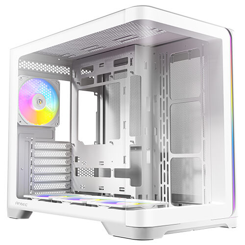 Antec C5 Curve ARGB with 4 Fans ATX Cabinet (White)