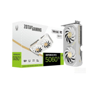 Zotac RTX 5060 Ti Twin Edge OC 16GB GDDR7 Graphics Card (White Edition)