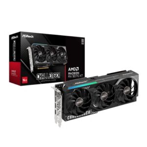 ASRock RX 9070 XT Challenger 16GB GDDR6 Graphics Card