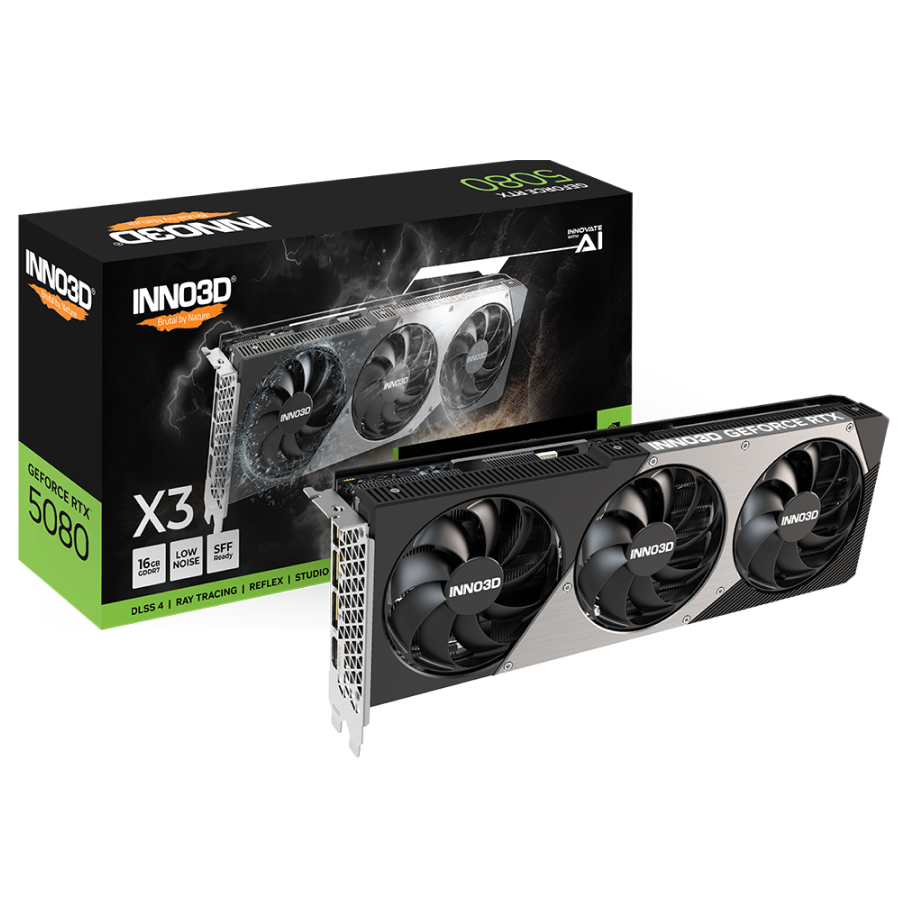 Inno3D RTX 5080 X3 16GB GDDR7 Graphics Card