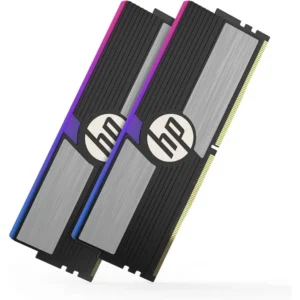 HP V10 RGB 16GB (8GBx2) DDR4 CL14 3200MHz RAM (Black)